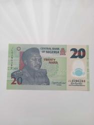 Nijerya 20 Naira 2024 Polimer Çil