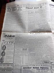 Cumhuriyet Gazetesi - 24 Şubat 1951 - Milli Savunma Bütçesinin Müzakeresi Hararetli Oldu - Jurnallar Meselesi - Birleşmiş Milletler Dün Yeniden İlerlediler - Birliklerimiz Tarafından İşgal Edilen Bir Köye Tugayımızın Alameti Bir Direğe Çakılırken Fotoğraf - Kore'de Yaralanan Yiğitler - Kore'den Dün Gece 2 Yaralımız Daha Geldi - 37 Talebinin Evlerinde Araştırmalar Yapıldı - Amerikan Amiralleri Yaralılarımızı Ziyaret Etti Fotoğraf - Filozof Diyor Ki Yazan A. Adnan Adıvar - Turhan Selçuğun Karikatür Sergisi - Bahar Yazdan Sonra Geldi Nakleden Vahdet Gültekin - Cevap Yazan Burhan Felek Köşe Yazısı - Safiye Ayla Konserleri Bu Pazar Eminönü Halkevinde - Kore'den Türkiye'dekilere Mektup - Türkiye'den Koredekilere Mektup - Fenerbahçe İstanbulspor Bugün Karşılaşıyor - Beşiktaş Emniyet Maçı - Maksimde Muammer Karaca Opereti Onbire Beş Var- Philips Radyo - TWN Motosiklet - Jaguar Otomobil - İsviçre Marvin Saatleri