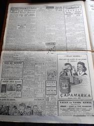Cumhuriyet Gazetesi - 24 Şubat 1951 - Milli Savunma Bütçesinin Müzakeresi Hararetli Oldu - Jurnallar Meselesi - Birleşmiş Milletler Dün Yeniden İlerlediler - Birliklerimiz Tarafından İşgal Edilen Bir Köye Tugayımızın Alameti Bir Direğe Çakılırken Fotoğraf - Kore'de Yaralanan Yiğitler - Kore'den Dün Gece 2 Yaralımız Daha Geldi - 37 Talebinin Evlerinde Araştırmalar Yapıldı - Amerikan Amiralleri Yaralılarımızı Ziyaret Etti Fotoğraf - Filozof Diyor Ki Yazan A. Adnan Adıvar - Turhan Selçuğun Karikatür Sergisi - Bahar Yazdan Sonra Geldi Nakleden Vahdet Gültekin - Cevap Yazan Burhan Felek Köşe Yazısı - Safiye Ayla Konserleri Bu Pazar Eminönü Halkevinde - Kore'den Türkiye'dekilere Mektup - Türkiye'den Koredekilere Mektup - Fenerbahçe İstanbulspor Bugün Karşılaşıyor - Beşiktaş Emniyet Maçı - Maksimde Muammer Karaca Opereti Onbire Beş Var- Philips Radyo - TWN Motosiklet - Jaguar Otomobil - İsviçre Marvin Saatleri