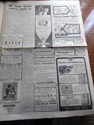 Cumhuriyet Gazetesi - 24 Şubat 1951 - Milli Savunma Bütçesinin Müzakeresi Hararetli Oldu - Jurnallar Meselesi - Birleşmiş Milletler Dün Yeniden İlerlediler - Birliklerimiz Tarafından İşgal Edilen Bir Köye Tugayımızın Alameti Bir Direğe Çakılırken Fotoğraf - Kore'de Yaralanan Yiğitler - Kore'den Dün Gece 2 Yaralımız Daha Geldi - 37 Talebinin Evlerinde Araştırmalar Yapıldı - Amerikan Amiralleri Yaralılarımızı Ziyaret Etti Fotoğraf - Filozof Diyor Ki Yazan A. Adnan Adıvar - Turhan Selçuğun Karikatür Sergisi - Bahar Yazdan Sonra Geldi Nakleden Vahdet Gültekin - Cevap Yazan Burhan Felek Köşe Yazısı - Safiye Ayla Konserleri Bu Pazar Eminönü Halkevinde - Kore'den Türkiye'dekilere Mektup - Türkiye'den Koredekilere Mektup - Fenerbahçe İstanbulspor Bugün Karşılaşıyor - Beşiktaş Emniyet Maçı - Maksimde Muammer Karaca Opereti Onbire Beş Var- Philips Radyo - TWN Motosiklet - Jaguar Otomobil - İsviçre Marvin Saatleri