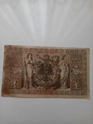 Alman 1000 Mark 1910 ÇÇT Koleksiyonluk