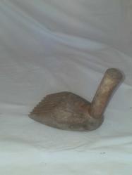 Ayak formunda , güzel patineli ahşap kirkit, osmanlı dönemi...