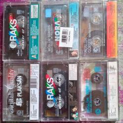 Müslüm Gürses 6 adet  kaset sıfır ve açık karışık