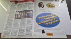 GALA DERGİSİ - 3 OCAK 1999 – EMEL SAYIN - TARKAN TEVETOĞLU - MAHSUN KIRMIZIGÜL - ZERRİN ÖZER - CİHAT TAMER - NURCAN TAMER - IŞIK ARAS - FULYA KUMCU - DUYGU AKAR - KENAN İMİRZALIOĞLU - ENİS DİVRİK - LALE MANSUR - LEVENT ÖZDİLEK - MÜGE ORUÇKAPTAN - METİN AROLAT - DOĞUŞ - KADİR İNANIR - GÜLBEN ERGEN - CANAN MUTLUER - EYÜP KOSİF - MERT KOSİF - YÜKSEL ŞENGÜL - TAMER YILMAZ - LEVENT KIRCA - OYA BAŞAR - SAFİYE AYLA - AJDA PEKKAN - NİLÜFER YUMLU - AYŞEGÜL DEMİRAL - TOLGA SARIOĞLU - ALTAR SARIOĞLU - İBRAHİM OKUMAMIŞ - BOLİC - GAYE BOLİC - EMRE YERLİCİ - HAYAL DAVRAN - FİLİZ HANIM - YAVUZ DEMİR - EDA KARİN - ERCÜMENT PHİDAN - UCHE - ISKENDER CAN - JULIA NITU - SİBEL BORONKAY - CEY CEY - ERDAL MATRAY - ESRA ÇAVUŞOĞLU - GÖKHAN ARSOY - DEVRİM GÜNEŞSOY - SEZAİ TAŞKENT - MİNE KALPAKÇIOĞLU - CAN AKÇAY - PINAR YİĞİT - LEYLA ATALIK - ELA KOŞAR - NİLGÜN DUMANLI - TÜLİN GÖLCÜKLÜ - CEYLA SHAHNAVAZ - YASEMİN AKSOY - SİREN ERTAN – 30 SAYFA