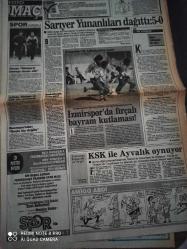 FOTOMAÇ SPOR GAZETESİ FOTOMAÇ DOĞUM GÜNÜ GAZETESİ-30 Ekim 1991-coşkun özarı -selçuk-roti-galatasaray-bakırköy-beşiktaş-turgut özal-temel özalak-spor ekranı-beşiktaş 40 milyar arıyor-Ergün hiçyılmaz-kalkavan-kartal'da büyük takas-Turgay şeren-güven gerek-spor kanalı-göztepe-sarıyer-izmirspor-karşıyaka-kerimof-petronoviç-zaferin bedeli-voleybolda geçen hafta-abdullah akalp-Gazi üniversitesi-rıdvan yılmaz-
