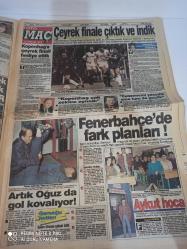 FOTOMAÇ SPOR GAZETESİ FOTOMAÇ DOĞUM GÜNÜ GAZETESİ-12 Aralık 1991-kopenhag-coşkun özarı -UEFA kupası-olsen-trabzonspor-fenerbahçe-bmc-spor ekranı-iskender günen-oğuz-aygün özipek-köstepene büyük destek-göztepespor-ayvalık gücü-mesudiyeli kandırıldım-Yavuz gürel-şenol şengül-antalyaspor-başkan Subaşı Ümitli-Murat uygun-nazmiye alkış-altay-ahmet ünsal-gençlerin umidi ruslar-kervan spor-ender yılmaz-cimbom-mustafa denizli-galatasaray teknik direktörü-kartal-akın sel-bako-