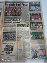 FOTOMAÇ SPOR GAZETESİ FOTOMAÇ DOĞUM GÜNÜ GAZETESİ-12 Aralık 1991-kopenhag-coşkun özarı -UEFA kupası-olsen-trabzonspor-fenerbahçe-bmc-spor ekranı-iskender günen-oğuz-aygün özipek-köstepene büyük destek-göztepespor-ayvalık gücü-mesudiyeli kandırıldım-Yavuz gürel-şenol şengül-antalyaspor-başkan Subaşı Ümitli-Murat uygun-nazmiye alkış-altay-ahmet ünsal-gençlerin umidi ruslar-kervan spor-ender yılmaz-cimbom-mustafa denizli-galatasaray teknik direktörü-kartal-akın sel-bako-