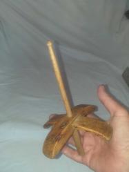 Güzel patineli ahşap kirman, osmanlı dönemi...