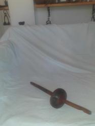 Kadife patineli ahşap kirman, osmanlı dönemi...4