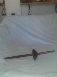 Kadife patineli ahşap kirman, osmanlı dönemi...4