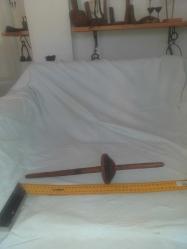 Kadife patineli ahşap kirman, osmanlı dönemi...4