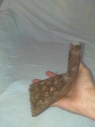 Çok ender nakışlı demir kirkit, osmanlı dönemi...6