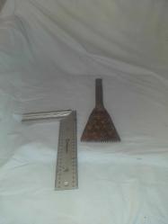 Çok ender nakışlı demir kirkit, osmanlı dönemi...6