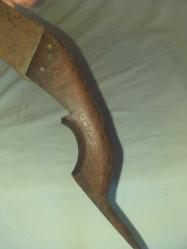 Muazzam güzellikteki ahşap saplı testere...2 Osmanlı dönemi...