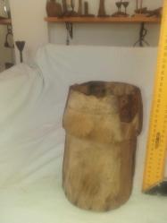 Osmanlı dönemi...Yörük işi nadir tahıl ölçeği...