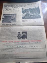 Cumhuriyet Gazetesi - 19 Şubat 1951 - Ortadoğu'nun Kalesi Yazan Abidin Daver Başmakale - Kore'de Türk Devriyeleri Dün 29 Km. İlerlediler Fotoğraf - Yeni Bütçe Müzakerelerinde Bugün 15 te Başlanıyor - Kore'ye Girenlere Mesaj - Marshall Planı Türkiye Temsilcisi Mr. Russell Dior Türkiye'de Fotoğraf - Elçiler Konferansının İkinci Safhası Başlıyor - İran Şahı Mohammed Rıza Pehlevi Süreyya İsfendiyar İle Tahran'da Evlendi - Süreyya İsfendiyar'ın Gelinliğini Christian Dior Dikti Fotoğrafı - Tan Matbaasında Yangın - Vasfi Rıza Zobu'nun Bir Mektubu - Bahar Yazdan Sonra Geldi Nakleden Vahdet Gültekin Yazı Dizisi - Telefonlarımız Yazan Burhan Felek Köşe Yazısı - Kore'den Türkiye'dekilere Mektup - Türkiye'den Koredekilere Mektup - Udi Hrant Topluluğu Pangaltı İnci Sinemasında - İstanbul Ankara Radyosu Programı - Orion Radyoları - Fenerbahçe Beşiktaş 1 1 Berabere Kaldılar Fotoğraf - Dünkü Maçta Kamil Kafa İle Fenerbahçe'nin Golünü Atarken Fotoğrafı - Cumartesi Yapılan Boks Maçlarının Tenkidi
