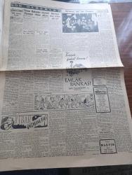 Cumhuriyet Gazetesi - 23 Şubat 1952 - Bütçenin Tümü Üzerinde Müzakereler Sona Erdi Fotoğraf - Devrim Ocakları Kuruluyor - General Eisenhower Gelecek Ay Türkiyeye Geliyor - Havagazı Tramvaya Otobüse Zam Yapıldı - Genç Milli Takımımızın Napoli'de Yaptığı İlk Antremana Ait Resimler Dün Gelmiştir - Sinan Everest Danıştaya Müracaat Etti - Kraliçe Elizabeth'in Taç Giymesi - Amerika Bize 8 Tepkili Uçak Daha Veriyor - Amcam Stalin Yazan Budu Svanitze Yazı Dizisi - Panther Bisiklet - Yavrukurd And İçme Törenleri - Pazar Yerleri Yazan Burhan Felek Köşe Yazısı - Uyan Chopin Uyan - Dinamo Takımı Bugün Vefatm İle Karşılaşacak - Türk Alman Milli Güreş Karşılaması - İstanbul Belediyesi Şehir Tiyatroları Dram Kısmında Miras Komedi Kısmında Bir Kavuk Devrildi - Çapamarka - Puch Motosiklet - Nevrol Cemal - Fazıl Çil İlacı - Orator Haftalık Cep Saatleri