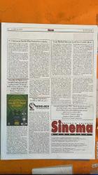 SİNEMA HAFTALIK ANTRAKT GAZETESİ - 07-14 MAYIS 2004 - JOHN CUSACK - NOAH TAYLOR - KEN RUSSELL - HUGH HUDSON - CHRISTOPHER DOYLE - BAHRAM BAYZAI - CAFER PANAHI - SÜHEYL UYGUR - BEHZAT UYGUR - E. ÖMÜR UYANIK - TANT SAĞTÜRK - BERHAN ŞİMŞEK - HÜSEYİN ARLI - SADI ÇİLİNGİR - JAMES MANGOLD - MICHAEL COONEY - JOHN C. MCGINLEY - JONATHAN LIEBESMAN - JOHN FASANO - JAMES VANDERBILT - JOSEPH HARRIS - CHANEY KLEY - EMMA CAULFIELD - LEE CORMIE - JOHN MILIUS - SEAN CONNERY - CANDICE BERGEN -  GENÇ HITLER - VAN HELSING - MAX - GIGLI - COFFEE AND CIGARETTES - LA BAYADERE - AMERLOCK - GAZEL BİR GÜN - KEŞİŞ VE BALIK - KEDİ OLAN KÖPEK - BAŞKALARININ SATOSU - APARTMAN KEDİSİ - DÜNYANIN ÖBÜR UCU - HAVADA UÇAN SÖZLER - NATOMY - DARKNESS FALLS - KİMLİK - IDENTITY - AND THE LION - METROPOLIS - GENÇ HITLER - SEYTANA KARŞI VAN HELSING - RESSAMLIKTAN DİKTATÖRLÜĞE - MAX - 23. ULUSLARARASI İSTANBUL FİLM FESTİVALİ - MINI BANK ULUSLARARASI ÇOCUK FİLMLERİ FESTİVALİ - LA BAYADERE - SİNEMA EMEKÇİLERİ SENDİKAS - 14 SAYFA