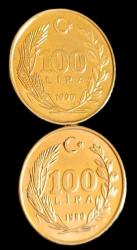 1989-90 100 Lira Çil