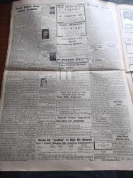 Cumhuriyet Gazetesi - 5 Aralık 1947 - Kurultay Sonu Notları Yazan Nadir Nadi Başmakale - Recep Peker'e Karşı Şiddetli Hücumlar - CHP Ve Demokrat Parti Organlarında Sert Ve Ağır Yazılar Başladı - Ulus Gazetesinin Yaptığı İfşaata Bugün De Devam Ediyor - CHP Kurultayı Dün Sona Erdi - CHP Kurultayındaki Seçimlerden Fotoğraflar - CHP'nin Yeni Genel Başkan Vekili Hilmi Uran Ve Şükrü Saracoğlu Fotoğraf - Köy Okulları İnşaatı - Verem Aşısı - İstanbul'un Et İşi Hallediliyor - Penisilin'in Yeni ve Müthiş Rakibi BQX Yazan Doktor Kemal Saraçoğlu - Kaybettiğimiz Ses Faruk Kaleli Yazan İsmail Habib Sevük - Sarıyer Canlı Balık Kış Bahçesi - Filistin'de Dün Şiddetli Çarpışmalar Oldu- İbret Yazan Burhan Felek Köşe Yazısı - Ana Hakkı Filmi Taksim Sinemasında - Safiye Ayla Mefharet Yıldırım Perihan Altındağ Sözeri İçkili Kristal Salonunda - Bugünkü Radyo Programı - İnternetional Kamyonları - Philips Ampul - İstanbul Belediyesi Şehir Tiyatroları Dram Kısmında İki Başlı Kartal Komedi Kısmında İpekçi Merhum