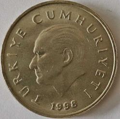 Türkiye Cumhuriyeti 1998 Yılı 50 Bin Lira  6583