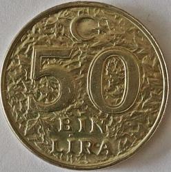 Türkiye Cumhuriyeti 1998 Yılı 50 Bin Lira  6583