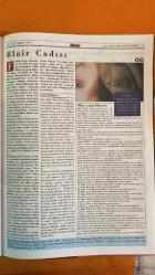 SİNEMA HAFTALIK ANTRAKT GAZETESİ - 01-07 EKİM 1999 - HEATHER DONAHUE - MICHAEL WILLIAMS - JOSHUA LEONARD - DANIEL MYRICK - EDUARDO SANCHEZ - BEN ROCK - RICARDO R. MORENO - NEAL FREDERICKS - ANTONIO CORA - BOB EICK - KEVIN J. FOXE - MICHAEL MONELLO - GREGG HALE - ROBIN COWIE - NATALIE PORTMAN - SUSAN SARANDON - IRFAN ATASOY - FERZAN ÖZİPEK - ZEYNEP AKSU - TOLGA AKİNES - SADİ ÇİLİNGİR - ÜNSAL OSKAY - ŞÜKRAN ESEN - HİLMİ ETİKAN - HÜSEYİN KUZU - SEVİN OKYAY - MEHMET AÇAR - CAN ANAMUR - UMUT ARAL - İNANÇ AYAR - ÖZGÜR EKEN - AHMET ULUÇAY - AYLA KANBUR - E. ÖZGÜVEN - BELMİN SÖYLEMEZ - ANTONIO BANDERAS - CARLOS SAURA - RUBEN DARIO - ROBERT DE NIRO - BILLY CRYSTAL - LISA KUDROW - HAROLD RAMIS - KENNETH LONERGAN - PETER TOLAN - PAULA WEINSTEIN - JANE ROSENTHAL  BAŞLIKLAR: BLAIR CADISI - ROMANCE - HAREM SUARE - NATALIE PORTMAN DOSYASI - CINE5 II. ULUSAL KISA FİLM YARIŞMASI - BANDERAS'TAN YENİ FİLM - ANALYZE THIS  FİLMLER: THE BLAIR WITCH PROJECT - ROMANCE - HAREM SUARE - STAR WARS: EPI - 14 SAYFA