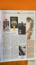 SİNEMA HAFTALIK ANTRAKT GAZETESİ - 16-22 TEMMUZ 1999 -CAMERON DIAZ - PETER BERG - CHRISTIAN SLATER - TUNCA ARSLAN - GEORGE MILLER - CHRIS NOONAN - DICK KING SMITH - JAMES CROMWELL - MAGDA SZUBANSKI - MARY STEIN - TUNCAN OKAN - ERCAN OKAN - BARIS PIRHASAN - NURI BILGE CEYLAN - SAİM YAVUZ - DENİZ YAVUZ - TOLGA AKANES - HÜSEYİN KUZU - ÖZGÜR ŞEYBEN - OZAN SARAÇ - ELMAS ÖZCAN - NAİM AYDAN - GÜNEY DİCLE - ALİ YILDIRIM - NERMIN AMİL - YILDIZ YA  BAŞLIKLAR: HIÇ HESAPTA YOKKEN - VERY BAD THINGS - KÜÇÜK DOMUZUN BÜYÜK FİLMİ - BEBE ŞEHİRDE - SİNEMA GAZETESİNDEN HABERLER - TUNCAN OKAN VEFATI - CINE5 KISA FİLM YARIŞMASI - EFES PİLSEN FİLM SPONSORLUĞU  FİLMLER: VERY BAD THINGS - BEBE ŞEHİRDE - BEBE - SALKIM HANIM’IN TANELERİ - KAÇ PARA KAÇ - MAYIS SIKINTISI - ÜÇÜNCÜ SAYFA - ASANSÖR - CENNET YOLCULARI - KNOCKING ON HEAVEN’S DOOR - USTA BENİ ÖLDÜRSENE - KASABA - 14 SAYFA