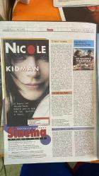 SİNEMA HAFTALIK ANTRAKT GAZETESİ - 26 AĞUSTOS – 01 EYLÜL 2005 - NICOLE KIDMAN - WILL FERRELL - SHIRLEY MACLAINE - MICHAEL CAINE - JASON SCHWARTZMAN - KRISTIN CHENOWETH - HEATHER BURNS - JIM TURNER - STEPHEN COLBERT - DAVID ALAN GRIER - STEVE CARELL - GEORGE FENTON - TIA NOLAN - NEIL SPISAK - JAMES W. SKOTCHDOPOLE - STEVEN H. BERMAN - BOBBY COHEN - DOUGLAS WICK - LUCY FISHER - PENNY MARSHALL - NORA EPHRON - DELIA EPHRON - EMMANUELLE BEART - CHARLES BERLING - DOMINIQUE BLANE - JACQUES BONNAFFÉ - MATHIEU DEMY - STANISLAS MERHAR - TOM NOVEMBRE - JULIE DEPARDIEU - SARA FORESTIER - CLÉMENT SIBONY - PATRICK TIMSIT - REHA ERDEM - TANER BİRSEL - BÜLENT EMİN YARAR - TİLBE SARAN - CÜNEYT TÜREL - SEVİNÇ ERBULAK  BAŞLIKLAR: TATLI CADI - TERKETME SANATI - ISKELET ANAHTAR - 5 VAKİT - KORKUYORUM ANNE - ALTIN PORTAKAL AFİŞ YARIŞMASI - KARLOVY VARY’DE TÜRK SİNEMASI - BELGESEL FESTİVALİ - ULUBURUN II - AVRUPA BİRLİĞİ VE BALIKÇILIK - MARIA BELLO DOSYASI  FİLMLER: BEWITCHED - THE ART OF BREAKING - 14 SAYFA