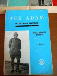 TEK ADAM - MUSTAFA KEMAL - 1 - 2 - 3 CİLT TAKIM OLARAK.