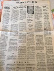 Efemera - ATEŞ HABER POLİTİK GAZETESİ - 26 AĞUSTOS 1996 - kitantik - kitaLog