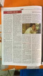 SİNEMA HAFTALIK ANTRAKT GAZETESİ - 11–17 MAYIS 2001 – KEANU REEVES - CHARLIZE THERON - JASON ISAACS - GREG GERMANN - CHRISTOPHER YOUNG - ANNE V. COATES - NAOMI SHOHAN - EDWARD LACHMAN - MARTY EWING - WENDY WANDERMAN - ERWIN STOFF - DEBORAH AAL - STEVEN REUTHER - ELLIOT KASTNER - PAUL YURICKS - KURT VOELKER - PAT O'CONNOR - MURAT ÖZER - SEMIH KAPLANOĞLU - YILMAZ ERDOĞAN - SAVAŞ AY - AHMET ÇADIRCI - SERDAR AKAR - EROL KESKİN - TOLGA ÇEVİK - ANNA BIELSKA - VIRGINIE LEDOYEN - DERVİŞ ZAİM - MUZAFFER HİÇDURMAZ - SAİM YAVUZ - DENİZ YAVUZ - TOLGA AKINCI - HÜSEYİN KUZU - RAHMİ ÇAKMAK - İBRAHİM TÜRK - ORAL KURT - NİHAT DİNDAR - EMİNE KARADAYI - ELMAS ÖZCAN - GÜNEY DİCLE - NERMİN AMİL - A. EFE ÖĞÜTÜCÜ  BAŞLIKLAR: KASIMDA AŞK BAŞKADIR - HERKES KENDİ EVİNDE - VIRGINIE LEDOYEN DOSYASI - ULUSLARARASI ÇEVRE FİLMLERİ FESTİVALİ - HALİKARNAS BALIKÇISI KISA FİLM MARATONU - DOĞADAKİ AYAK İZLERİMİZ - TOLGA ÇEVİK SÖYLEŞİSİ - SİNEMA SOKAĞI - SİNEMA EĞİTİMİ VE SEYİRCİ İLİŞKİSİ  FİLMLER: SWEET NOVEMB - 14 SAYFA