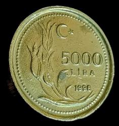 1998 5000 Lira (kalın)