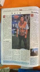 SİNEMA HAFTALIK ANTRAKT GAZETESİ  -   3 HAZİRAN 1999  -  KİŞİLER: ADAM SANDLER – KATHY BATES – HENRY WINKLER – FAIRUZA BALK – JERRY REED – LAWRENCE GILLIARD JR. – BLAKE CLARK – PETER DANTE – JONATHAN LOUGHRAN – THIERRY LHERMITTE – JACQUES VILLERET – FRANCIS VEBER – FRANCIS HUSTER – DANIEL PRÉVOST – ALEXANDRA VANDERNOOT – CATHERINE FROT – VLADIMIR COSMA – PATRICK STEWART – JONATHAN FRAKES – BRENT SPINER – LEVAR BURTON – MICHAEL DORN – GATES MCFADDEN – MARINA SIRTIS – F. MURRAY ABRAHAM – DONNA MURPHY – ANTHONY ZERBE – JERRY GOLDSMITH – MICHAEL PILLER – RICK BERMAN – GENE RODDENBERRY  BAŞLIKLAR: THE WATERBOY / SUCU – ADAM SANDLER’DAN AMERİKA’DA EN ÇOK HASILAT YAPAN FİLMLERDEN BİRİ – STAR TREK: INSURRECTION / UZAY YOLU: İSYAN – CESAR ÖDÜLLÜ FRANSIZ KOMEDİSİ: THE DINNER GAME / SALAKLAR SOFRASI – ANNELER GÜNÜNDE SİNEMA ÖNERİSİ – STAR TREK EVRENİNDE AHLAK, ROMANTİZM VE İSYAN – DONNA MURPHY VE KAPTAN PICARD – SİNEMA SALONLARI VE SEANSLAR – SİNEMA GAZETESİ 10. YILINDA  FİLMLER: THE  -  14 SAYFA