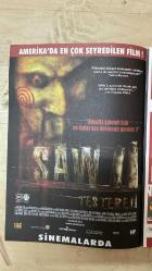 SİNEMA HAFTALIK ANTRAKT DERGİSİ - 17 KASIM 2005  -    KİŞİLER: SOPHIE MARCEAU - YVAN ATTAL - SAMI FREY - GILLES LELLOUCHE - DANIEL OLBRYCHSKI - SAMIR GUESMI - DIMITRI RATAUD - JODIE FOSTER - PETER SARSGAARD - SEAN BEAN - ERIKA CHRISTENSEN - AGÂH ÖZGÜÇ - TÜRKER İNANOĞLU - SÜHEYLA KURTULUŞ  BAŞLIKLAR: ANTHONY ZIMMER VİZYONDA - TESTERE 2 GERİ DÖNDÜ - UÇUŞ PLANI - TÜRK SİNEMASINDA TÜR YAKLAŞIMI - AGÂH ÖZGÜÇ’ÜN YENİ KİTABI - TÜRKER İNANOĞLU MASLAK SHOW CENTER AÇILDI - FESTİVALLERİN SİNEMASI EMEK - SİNEMA SALONLARINDA DİRENİŞ - SİNEMA VE KÜLTÜREL MEKÂNLAR  FİLMLER: ANTHONY ZIMMER - TESTERE 2 / SAW II - UÇUŞ PLANI / FLIGHT PLAN - MUMYA FİRARDA - SON - TÜREV - ZİLLER  -   14 SAYFA