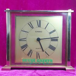 VINTAGE CASIO JAPAN PİLLİ MASA SAATİ