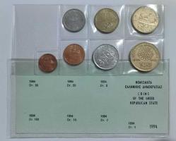 YUNANİSTAN MADENİ DRAHMİ SET 1994 ORJİNAL KAPLAMASINDA ÇİL