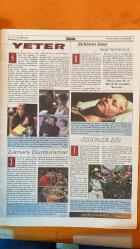 SİNEMA HAFTALIK ANTRAKT GAZETESİ  - 17 EKİM 2002   -   JENNIFER LOPEZ - ELIZA DUSHKU - KIRSTEN DUNST - NURI BİLGE CEYLAN - BÜLENT PELİT - AYDIN SAYMAN - ÜMİT CİN GÜVEN - RAVİN ASAF - ELISABETH RYGARD - TUNCA ARSLAN - RAHMİ ÇAKMAK- YETER - RUHLARLA DANS - DELİ YÜREK: BUMERANG CEHENNEMİ - YEŞİL IŞIK - MARTILAR AÇKEN - SIR ÇOCUKLARI - SARI GÜNLER - GÖNLÜMDEKİ KÖŞK OLMASA - UZAK - MY FAMILY - JACK - U-TURN - MONEY TRAIN - SELENA - OUT OF SIGHT - ANACONDA - BLOOD AND WINE - THE CELL - ANGEL EYES - THE WEDDING PLANNER - BRING IT ON - THAT NIGHT - THIS BOY'S LIFE - TRUE LIES - RACE THE SUN - JAY AND SILENT BOB STRIKE BACK  -  12 SAYFA