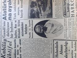 Cumhuriyet Gazetesi - 18 Mayıs 1942 - Barışa Çağrı Yazan Yunus Nadi Başmakale - İnkılap Şehidi Kubilay İçin Yapılan İhtifal - Menemendeki Kubilay Abidesi Fotoğraf - Gandi'nin Dahiyane Bir Buluşu - Atatürk'ün Samsun'a Ayak Bastığı Gün - Afganistan Ve Hindistan'ı Kazanmak İçin Mihver Devletler Kabilelere Altın Dağıtıyormuş - Galatasaray Fenerbahçe Bayramı Güzel Oldu Fotoğraf - Birmanya Hint Hududunda İngiliz Ordusu - Alman Harp Tebliği Harkof Taarruzu Akim Kaldi - Sovyet Ordusunun Bugünkü Durumu Yazan Emekli General H. Emir - Sovyet Harp Tebliği Kerç Şehri Bölgesinde Kuvvetlerimiz İnat İle Çarpışmaktadır - Tehlikeli Mehtap Filmi Yarın Akşam Sümer Sinemasında - Büyük Türk Hürriyetperveri Ali Suavi'nin Yıldönümü - Romanlarımız Bir Sürgün Yazan İsmail Habib - Nafia Vekili Ali Fuat Cebesoy Ankara'ya Gitti - İsveçi İstila İhtimali Yazan Ömer Rıza Doğrul - Görünür Köy Yazan Burhan Felek Köşe Yazısı - Faşist Partisi Divanı - Bugünkü Radyo Programı - Deva Ağrı Kesici - Radyolin Diş Macunu