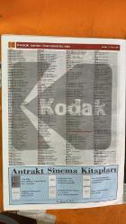 SİNEMA HAFTALIK ANTRAKT GAZETESİ - 26 MART – 01 NİSAN 1999 – SANDRA BULLOCK – NICOLE KIDMAN – ROBIN WILLIAMS – UĞUR VARDAN – JOHN CARPENTER – STEVEN SPIELBERG – MARLEEN GORRIS – GYÖRGY FEHER – MARION HANSEL – BENOÎT JACQUOT – CLAUDE MILLER – JAN SCHÜTTE – PAOLO TAVIANI – VITTORIO TAVIANI – ALFRED HITCHCOCK  BAŞLIKLAR: HAFTANIN FİLMLERİ – AŞKIN BÜYÜSÜ – BİR VAMPİRİN HAYATI – BİR BÖCEĞİN HAYATI – SAVING PRIVATE RYAN İLE OSCAR – EDEBİYATTAN BEYAZPERDEYE – ÖZEL GÖSTERİ: SESLER VE SESSİZLER – ANISINA: ALFRED HITCHCOCK – 18. İSTANBUL FİLM FESTİVALİ – MAGAZİN / HABERLER  FİLMLER: AŞKIN BÜYÜSÜ (PRACTICAL MAGIC) – PATCH ADAMS – VAMPİRLER (VAMPIRES) – BİR BÖCEĞİN HAYATI – SCHINDLER’S LIST – E.T. – INDIANA JONES: RAIDERS OF THE LOST ARK – CLOSE ENCOUNTERS OF THE THIRD KIND – MEMOIRS OF A GEISHA – MINORITY REPORT – INDIANA JONES AND THE LOST CONTINENT – MRS DALLOWAY – PASSION – LA FAILLE – L’ECOLE DE LA CHAIR – LA CLASSE DE NEIGE – FETTE WELT – TU RIDI – BLACKMAIL – THE LODGER - 14 SAYFA