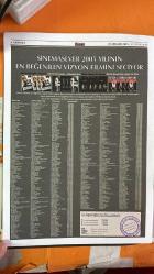 SİNEMA HAFTALIK ANTRAKT GAZETESİ - 30 ARALIK 2005 – 05 OCAK 2006 HABABAM SINIFI ÜÇBUÇUK FİLMİ : MEHMET ALİ ERBİL – SEDA SAYAN – ŞAFAK SEZER – MEHMET ALİ ALABORA – PEKER AÇIKALIN – CENGİZ KÜÇÜKAYVAZ – MELİH EKENER – KIBARIYE – HAKAN YILMAZ – DOST ELVER – SÜMER TİLMANÇ – ZİHNİ GÖKTAY – HAMİT HASKABAL – TUNCAY AKÇA – DENİZ ORAL – BURAK ÖNCÜ – DURAN URUÇ – HASANCAN SEREMET – SEÇKİN PIRİLER – TUĞÇE KOÇAK – ZEYNEP KARACAN – HALİT AKÇATEPE TAKVA FİLMİ : ERKAN CAN – MERAY ÜLGEN – GÜVEN KIRAÇ – ERMAN SABAN CENNETİ BEKLERKEN FİLMİ : SERHAT TUTUMLUER – AHMET MÜMTAZ TAYLAN – MELİSA SÖZEN – MEHMET ALİ NUROĞLU – NİHAT İLERİ KARDEŞLER FİLMİ : DENİZ BUGA (kısa film) ZİLZALA FİLMİ : MEHMET BAHADIR ER (kısa film) BİR ÇİFT KANADIN PEŞİNDE FİLMİ : BEHİYE YILMAZ (belgesel kısa film) KESİŞME FİLMİ : DEVRİM ERDOĞAN (kısa film) BANK FİLMİ : TUNAY SEVİÇ (kısa film) TAKSİ ŞOFÖRÜ XL FİLMİ : KAAN ŞENSOY (belgesel kısa film)  BAŞLIKLAR: HABABAM SINIFI ÜÇBUÇUK VİZYONDA · CHARLOTTE RAMPLING BERLİN JÜRİ BAŞ- 18 SAYFA