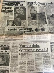 HÜRRİYET KELEBEK GAZETESİ DOĞUM GÜNÜ GAZETESİ - 15 OCAK 1987 - Savunma-Gülşen Bubikoğlu-Merih Akalın-Erol Günaydın-Fikret Hakan-Kenan Kalav-kader-Hülya Koçyiğit-Gülşah Soydan-Naci Demir-alpago-Metin soysal-Fikret kol-Mesut Çakarlı-Yaşar Yağmur-didem bülbül-ince atılgan-Nisa Serezli-Tolga Aşkıner-rüküş son-hanedanda sürpriz buluşma-bekar evleri-Hatice Çetinöz-Sadettin ceylan-Zeki Akın-iç giyim de şıklık-Serge Gainsboung-Ali Poyrazoğlu-Levent kazak