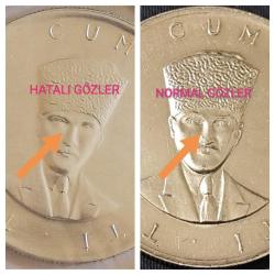 25 LİRA 1920/1970 MECLİSİN AÇILIŞINA ÖZEL BASILMIŞ HATALI PARA GÜMÜŞ, ÇOK ÇOK NADİR **RRRRR**
