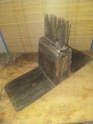 Ahşap keten , yün tarağı , kitap tutucu...2 , Osmanlı dönemi...