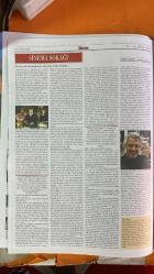 SİNEMA GAZETESİ HAFTALIK ANTRAKT DERGİSİ EKİ - 16–22 ŞUBAT 2001 DAR ALANDA KISA PASLAŞMALAR FİLMİ : SAVAS DİNÇEL – ŞAHNAZ ÇAKIRALP – SERDAR AKAR – ÖNDER ÇAKAR GÜNEŞE YOLCULUK FİLMİ : MIZGIN KAPAZAN – VLATKO STEFANOVSKI – JACEK PETRYCKI YARA FİLMİ : YELDA KAYMAKÇI REYNAUD ABUZER KADAYIF FİLMİ : TALAT BULUT BALALAYKA FİLMİ : OZAN GÜVEN GLADIATOR FİLMİ : RUSSELL CROWE – JOAQUIN PHOENIX – OLIVER REED – RICHARD HARRIS  BAŞLIKLAR: TÜRK SİNEMASI SEYİRCİYLE BULUŞUYOR · SİYAD ÖDÜLLERİ SAHİPLERİNİ BULDU · DAR ALANDA KISA PASLAŞMALAR’A 4 ÖDÜL · GÜNEŞE YOLCULUK VE YARA’YA ÖDÜLLER · LÜTFİ ÖMER AKAD VE ÇOLPAN İLHAN’A ONUR ÖDÜLÜ · KAMİ SUVEREN VE HÜSNÜ BEYAZSAÇ’A EMEK ÖDÜLÜ · OZAN GÜVEN VE ŞAHNAZ ÇAKIRALP’E UMUT ÖDÜLÜ · OSCAR HEYECANI TÜRKİYE’DE · OSCAR.GEN.TR SİTESİ AÇILDI · GLADYATÖR TEKRAR VİZYONDA · GÖZTEPE CINE AS SİNEMASI AÇILDI · SİNEMA DESTEK FONU TASFİYE EDİLDİ · TÜRK SİNEMASINDA NİTELİK VE NİCELİK TARTIŞMASI   - 14 SAYFA