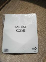 Ametist taşlı kolye