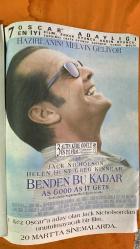 SİNEMA GAZETESİ HAFTALIK ANTRAKT DERGİSİ EKİ  - 13–19 MART 1998 BAŞKANIN ADAMLARI FİLMİ : DUSTIN HOFFMAN – ROBERT DE NIRO – ANNE HECHE – DENIS LEARY – WILLIE NELSON – ANDREA MARTIN – KIRSTEN DUNST – WILLIAM H. MACY OLAĞANÜSTÜ BİR HAYAT FİLMİ : EWAN MCGREGOR – CAMERON DIAZ – HOLLY HUNTER – DELROY LINDO – IAN HOLM – DAN HEDEYA BENDEN BU KADAR FİLMİ : JACK NICHOLSON – HELEN HUNT – GREG KINNEAR BOUND FİLMİ : JENNIFER TILLY – GINA GERSHON – JOE PANTOLIANO BULLETS OVER BROADWAY FİLMİ : JENNIFER TILLY – JOHN CUSACK – DIANNE WIEST LET IT RIDE FİLMİ : JENNIFER TILLY – RICHARD DREYFUSS  BAŞLIKLAR: BAŞKANIN ADAMLARI VİZYONDA — DUSTIN HOFFMAN VE ROBERT DE NIRO’DAN MEDYA MANİPÜLASYONU ÜZERİNE SİYASİ KOMEDİ — OLAĞANÜSTÜ BİR HAYAT FİLMİNDE EWAN MCGREGOR VE CAMERON DIAZ’DAN ROMANTİK MACERA — BENDEN BU KADAR FİLMİ OSCAR ADAYLIĞIYLA GÜNDEMDE — JENNIFER TILLY’DEN OSCAR ADAYLIĞI SONRASI YÜKSELİŞ — YEŞİLÇAM’DA GÖSTERİM KRİZİ VE YAPIMCI PROFİLİ TARTIŞMASI — KÜLTÜR BAKANLIĞI BÜTÇE PAYI TARTIŞMASI  - 12 SAYFA