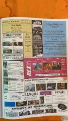 SİNEMA GAZETESİ HAFTALIK ANTRAKT DERGİSİ EKİ  - 11–17 OCAK 2002 SON FİLMİ : LEVENT KIRCA – OYA BAŞAR – ŞERMİN HÜRMERİÇ – HAKAN ALTINER – SÜMER TILMAÇ – ATACAN ARSEVEN – ALİ SÜRMELİ – DURSUN ALİ SARIOĞLU – DİLEK TÜRKER – LALE ORALOĞLU – ATİLLA PEKDEMİR – OSMAN NURİ ERCAN – METİN SEREZLİ – CÜNEYT TÜREL OKUL ODASI FİLMİ :  BAŞLIKLAR: LEVENT KIRCA’DAN YILIN YERLİ KOMEDİSİ: SON VİZYONDA — OYA BAŞAR VE LEVENT KIRCA’DAN POLİTİK VE SOSYAL TAŞLAMALARLA DOLU BİR FİLM — AYIŞIĞI AÇIKHAVA SİNEMASI’NDA TARIK ARAT’IN SİNEMA SEVDASI — KEMER’DE SİNEMA AŞKIYLA KURULAN BİR FESTİVAL RUHU — 2001’İN TÜM SAYILARI SİNEMA GAZETESİ’NDE ARŞİVLENİYOR — VİZONTELE, FİLLER VE ÇİMEN, BÜYÜK ADAM KÜÇÜK AŞK VE YAZGI ÖDÜL YARIŞINDA — EN İYİ OYUNCU ADAYLARI ARASINDA DEMET AKBAĞ, ŞÜKRAN GÜNGÖR, HALUK BİLGINER VE CEM YILMAZ — FİLM-YÖN VE İSTANBUL BAROSU’NDAN KISA FİLM GÜNLERİ — HÜSEYİN KARABEY’DEN SESSİZ ÖLÜM BELGESELİ — HAFTALIK ANTRAKT SİNEMA GAZETESİ EKİBİ - 14 SAYFA