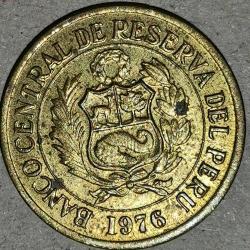 PERU   1976    10 CENTIMOS