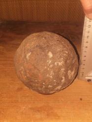 Demir top güllesi , büyük...Osmanlı dönemi...